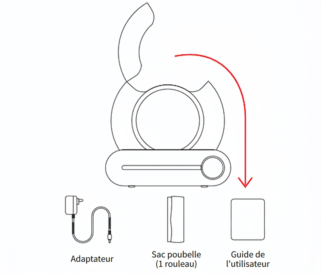 Litière Automatique Connectée L'autonome - LaPattePropre