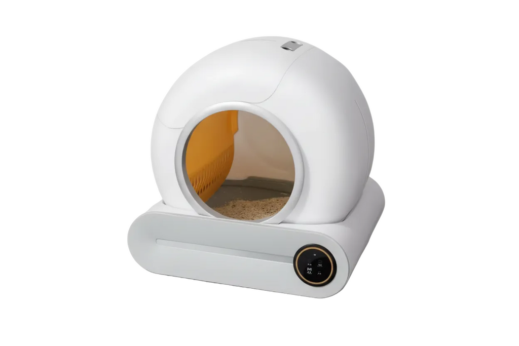 litiere-automatique-connectee-blanche